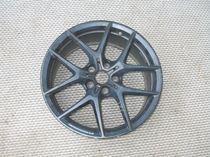 1x Alufelge 18 Zoll 8.0" 5x112 54ET Glanz Graphit 8092353 BMW 1 Rim Wheel FEL6832501566ka