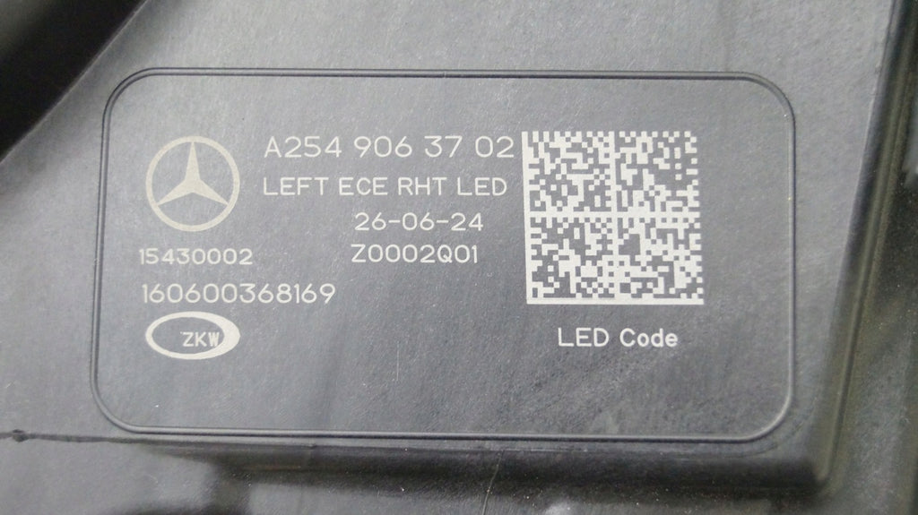 Frontscheinwerfer Mercedes-Benz Glc 2549063702 LED Ein Stück (Rechts oder Links) SCH6857800934yr