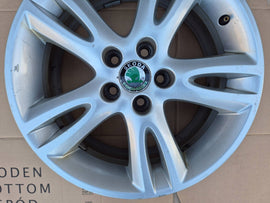 1x Alufelge 16 Zoll 5J0601025B Skoda Fabia Ii Rim Wheel FEL9290754676ny
