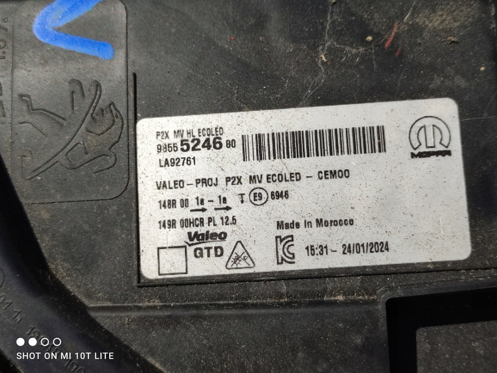 Frontscheinwerfer Peugeot 208 II 9833036380 LED Ein Stück (Rechts oder Links) SCH2076977773qi