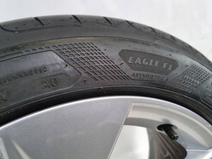 1x Alufelge 16 Zoll 8.0" 5x112 46ET Silber 8Y0601025A Audi A3 Rim Wheel FEL3429164646px