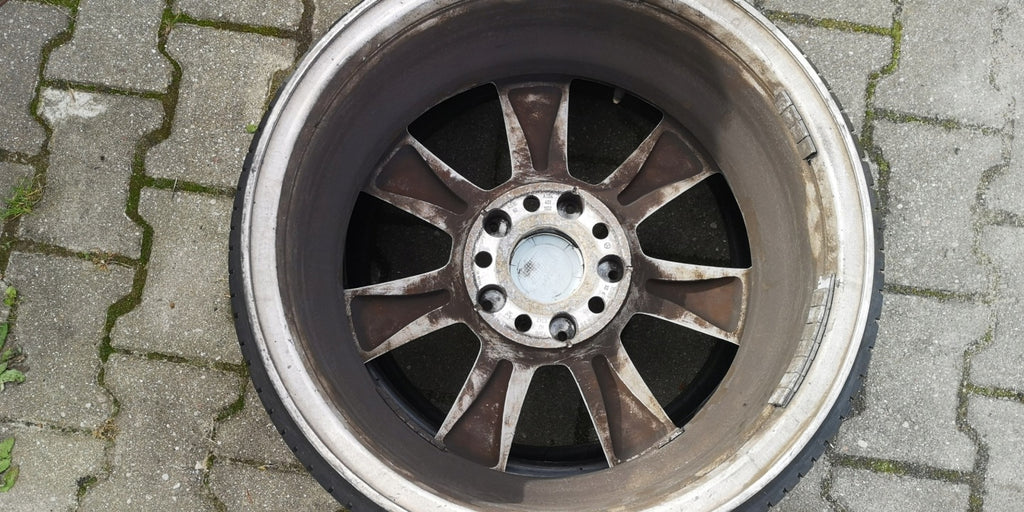 1x Alufelge 16 Zoll 7.0" 5x112 43ET Glanz Silber A2044011102 Mercedes-Benz W204 FEL7530384416hv