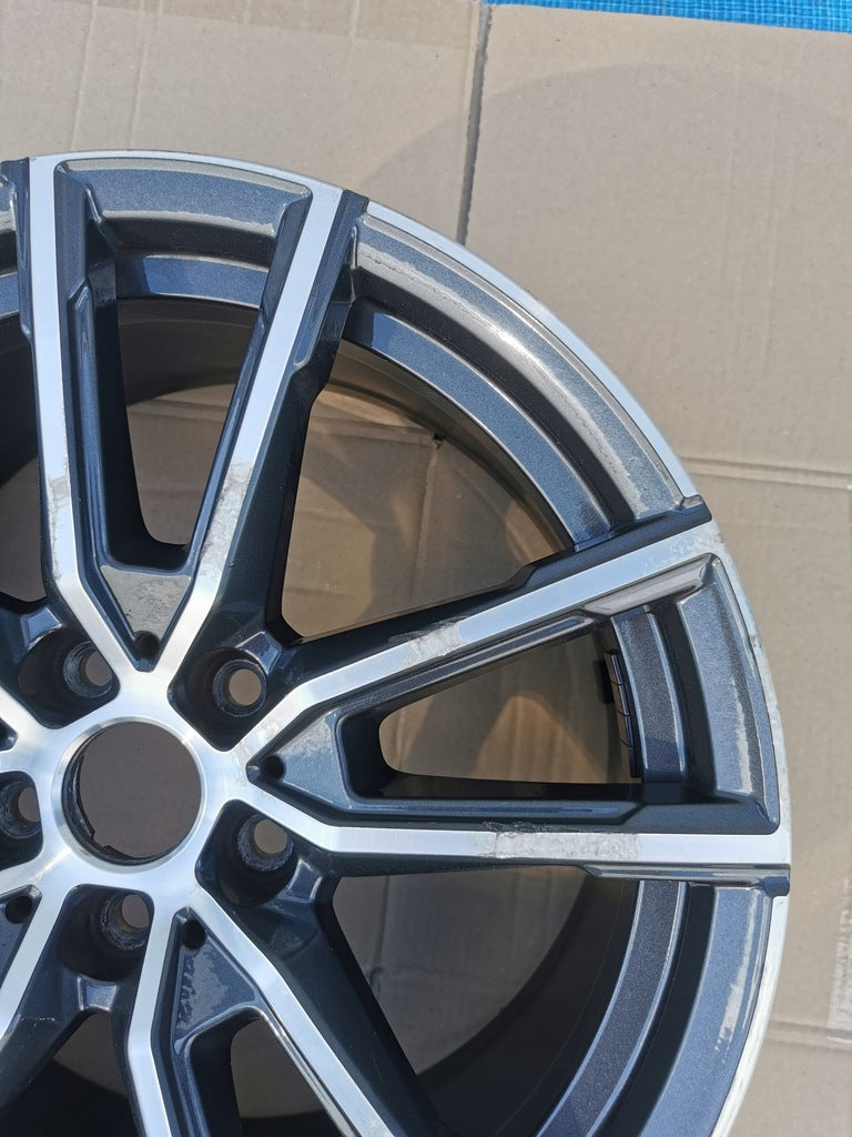 1x Alufelge 18 Zoll 8.5" 5x112 40ET Glanz Graphit 6897082 BMW 3 G21 G20 Mg FEL3580781693xo