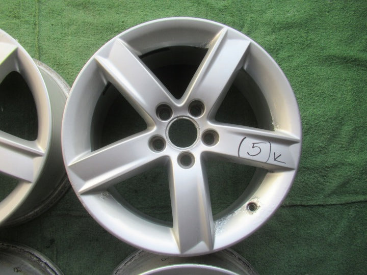 4x Alufelge 17 Zoll 7.0" 5x112 46ET Glanz Silber 8K0071497 Audi A4 B8 Rim Wheel FEL4459244929th