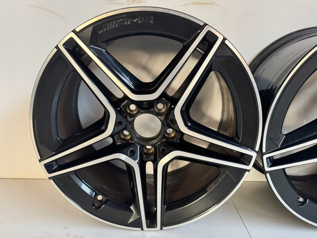 1x Alufelge 18 Zoll 8.5" 5x112 49ET A2054019600 Mercedes-Benz W205 Rim Wheel FEL9877481285ca
