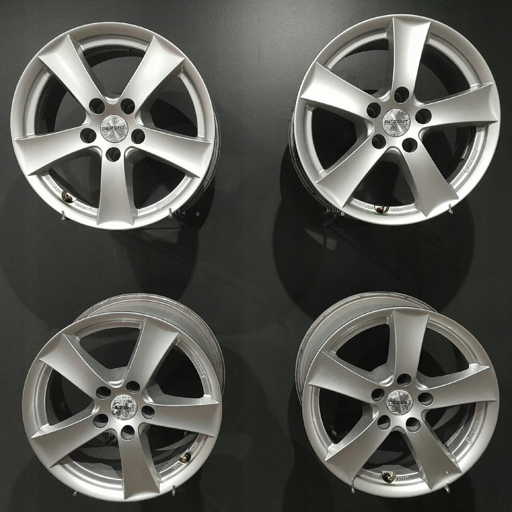 4x Alufelge 16 Zoll 7.0" 5x112 35ET Glanz Silber KBA50289- Audi A4 B8 I FEL8561560471bh