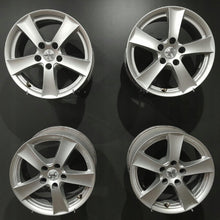 Laden Sie das Bild in den Galerie-Viewer, 4x Alufelge 16 Zoll 7.0" 5x112 35ET Glanz Silber KBA50289- Audi A4 B8 I FEL8561560471bh