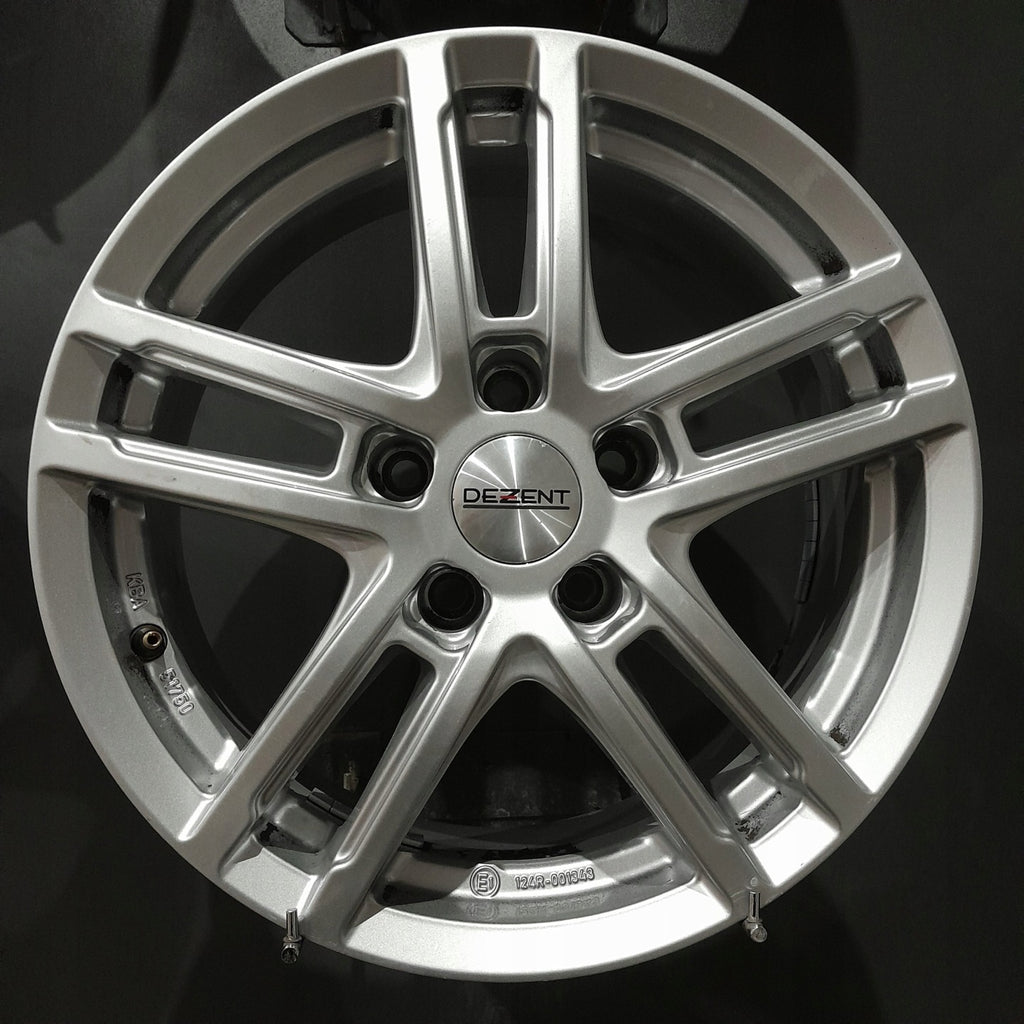 4x Alufelge 16 Zoll 6.5" 5x112 41ET Glanz KBA51750 Skoda Superb III Octavia FEL9320220472tr