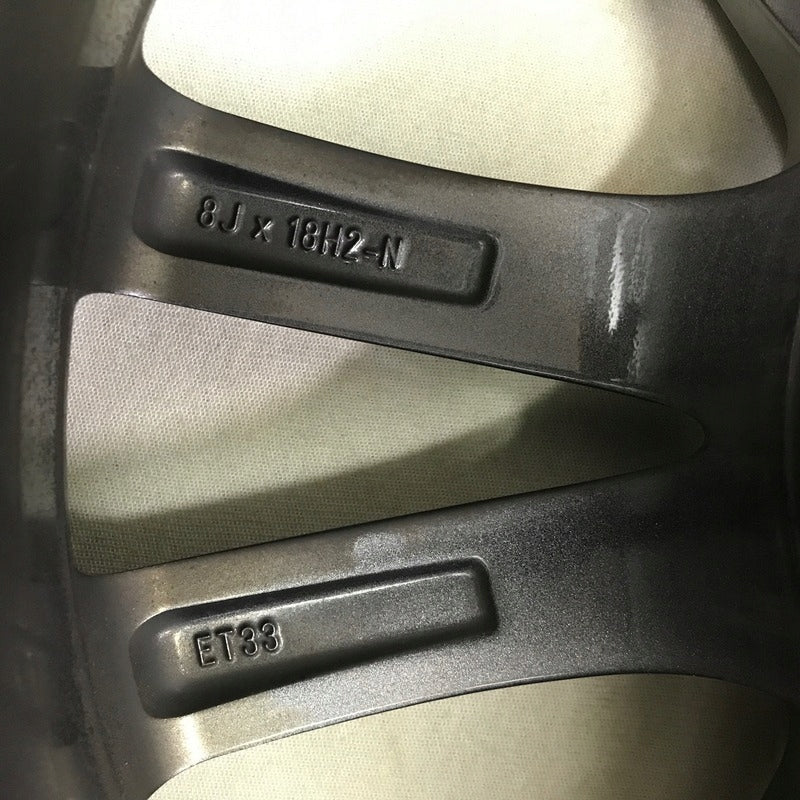 1x Alufelge 18 Zoll 8.0" 5x112 33ET A2574010800 Mercedes-Benz Cls Rim Wheel