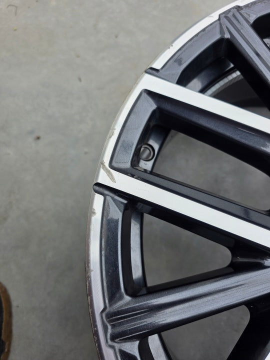 1x Alufelge 18 Zoll 7.5" 5x112 50ET Glanz Schwarz 6891179 BMW F45 Mg Rim Wheel FEL4755189047db