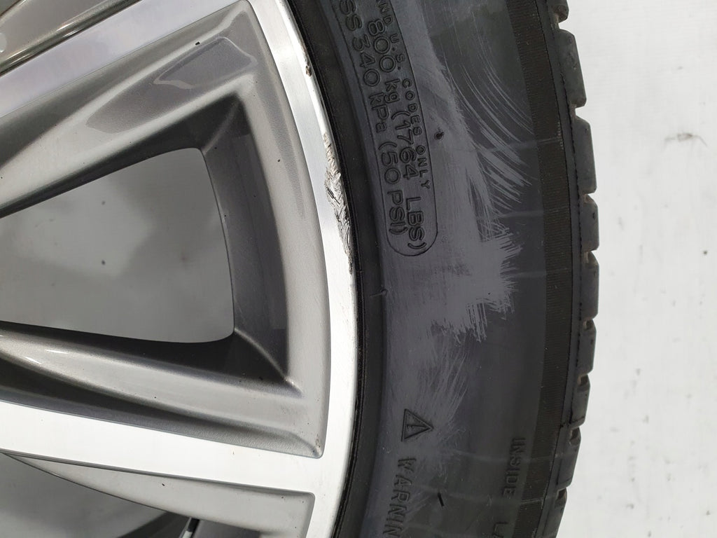 1x Alufelge 18 Zoll 8.0" 5x112 30ET Glanz Grau 6874440 BMW G31 G30 Rim Wheel FEL1352814506hh