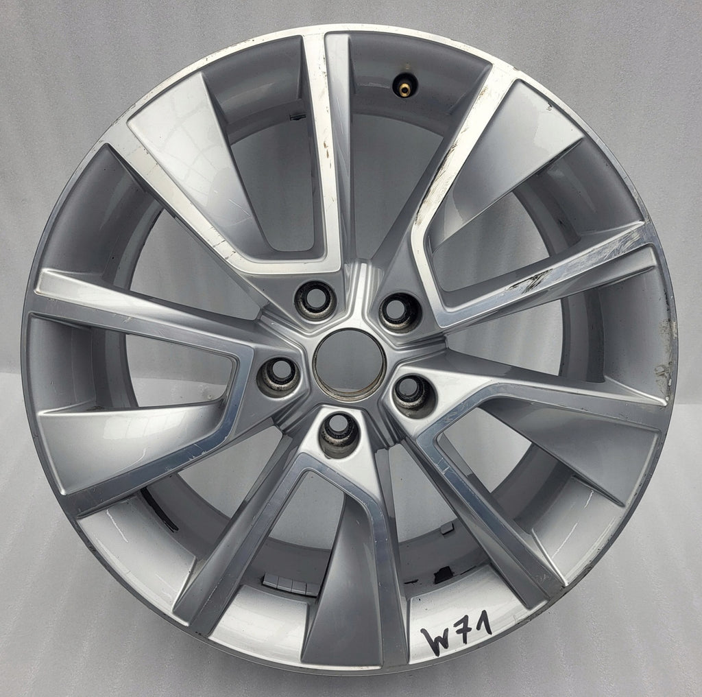 1x Alufelge 18 Zoll 7.0" 5x112 45ET Glanz Silber 57A601025L Skoda Karoq FEL2727255402iz