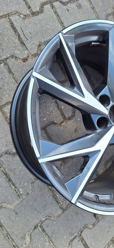 1x Alufelge 20 Zoll 8.5" 5x112 42ET Glanz Graphit 4S0601025BT Audi Rim Wheel FEL2433299255dw