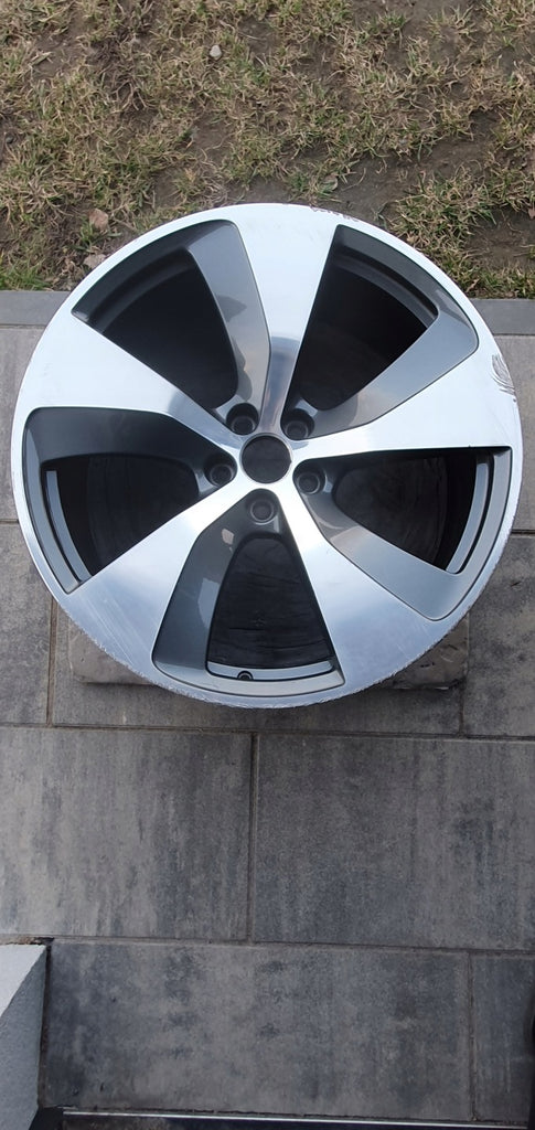 1x Alufelge 21 Zoll 9.5" 5x112 31ET Matt Silber 4M0601025E Audi Q7 4mb Mg FEL2891913609cf