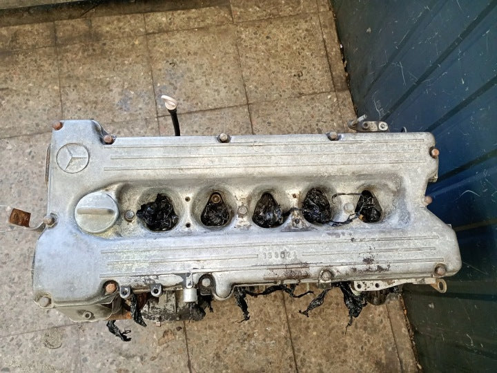 Motor Mercedes-Benz W116 1100110601 2.8 Benzin Engine Unkomplett MOT9326737803gu