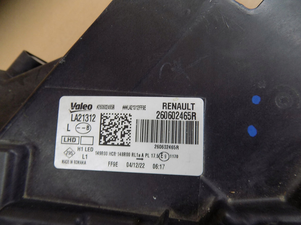 Frontscheinwerfer Dacia Duster 260602465R Links Scheinwerfer Headlight SCH1993757004ci