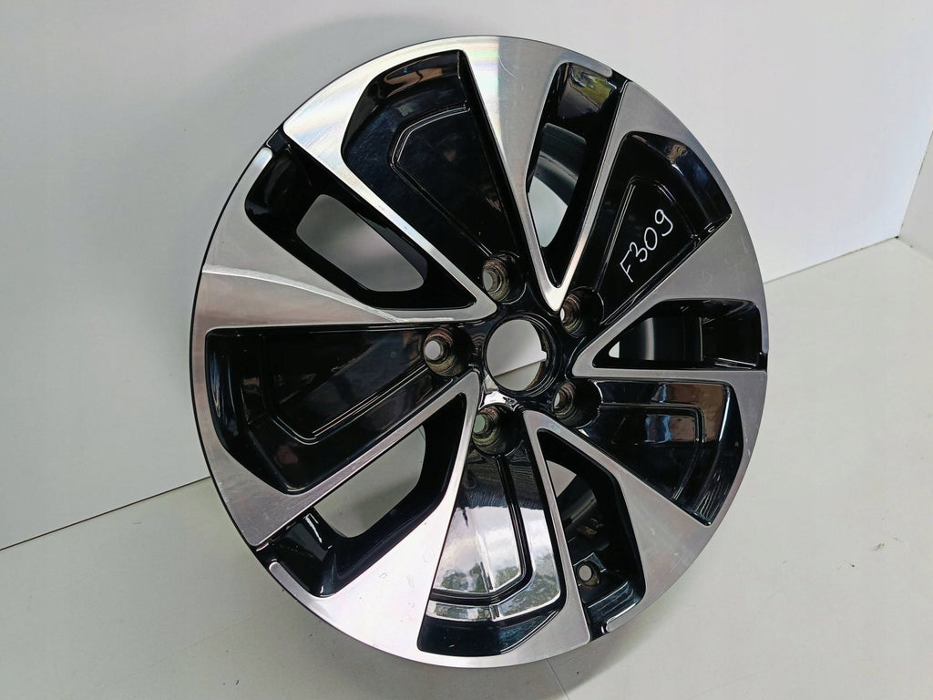 1x Alufelge 16 Zoll 6.5" 5x114.3 50ET Glanz Schwarz 52910-CR100 Kia Xceed FEL9763405666pr