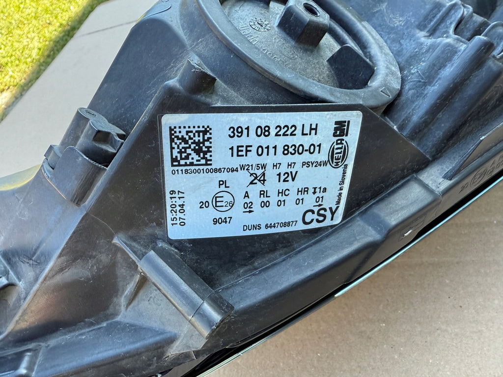 Frontscheinwerfer Opel Corsa E 1EF011830 39108222 Links Scheinwerfer Headlight