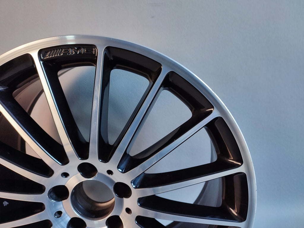 1x Alufelge 19 Zoll 8.0" 5x112 48ET A1764010502 Mercedes-Benz W176 Rim Wheel FEL9167430436oe