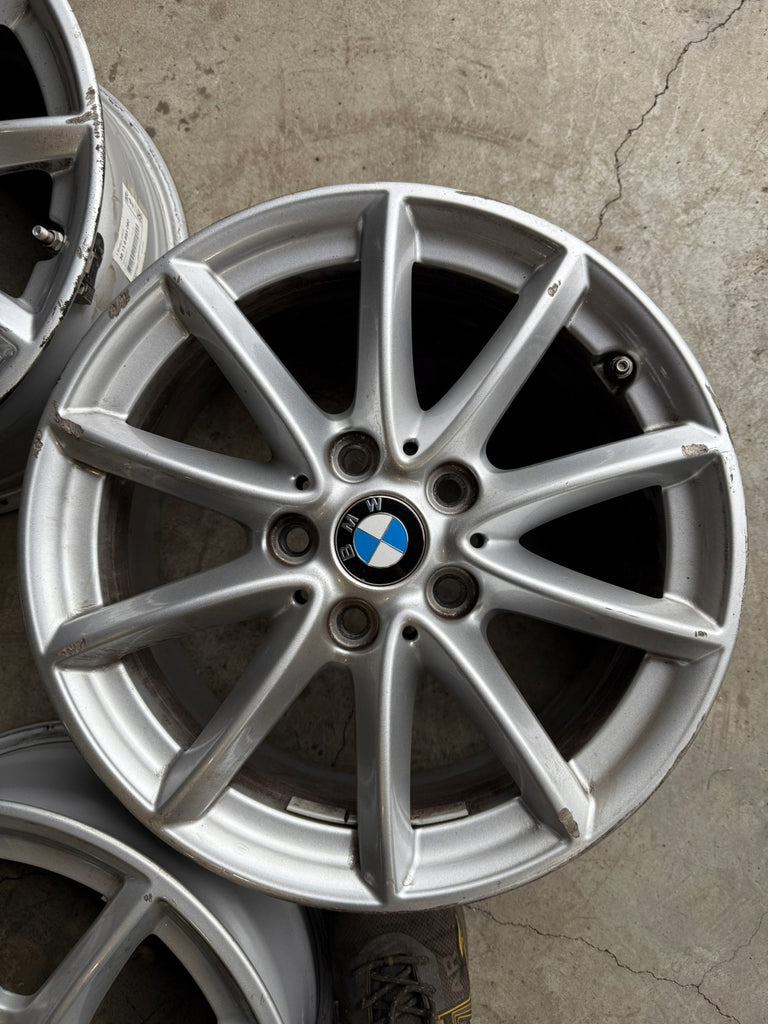 4x Alufelge 16 Zoll 7.0" 5x112 52ET Glanz Silber 6855080 BMW Rim Wheel FEL5215187074ee