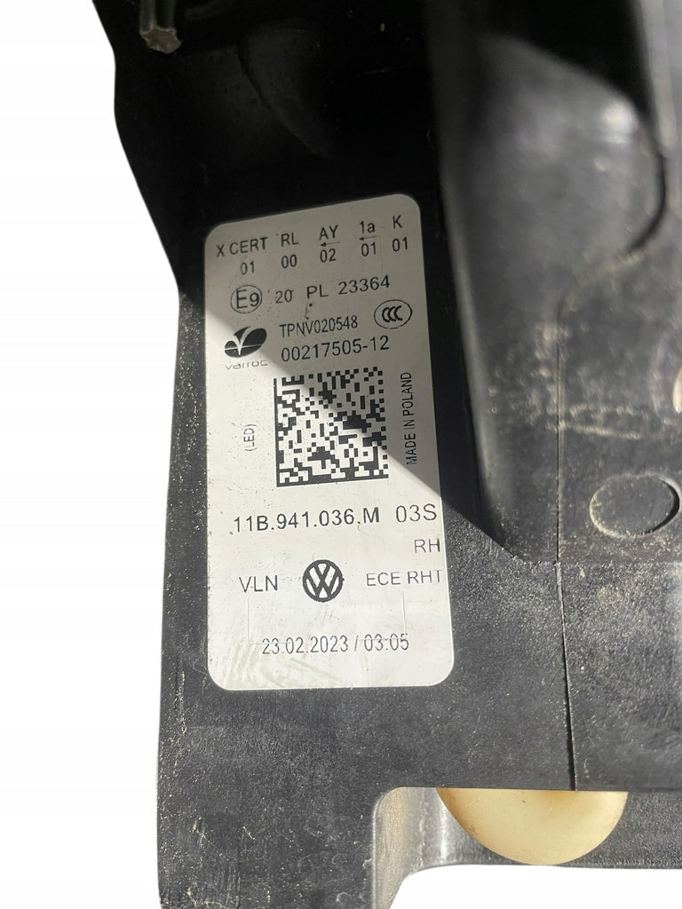 Frontscheinwerfer VW Id.4 11B941036M Rechts Scheinwerfer Headlight SCH4633227729ok
