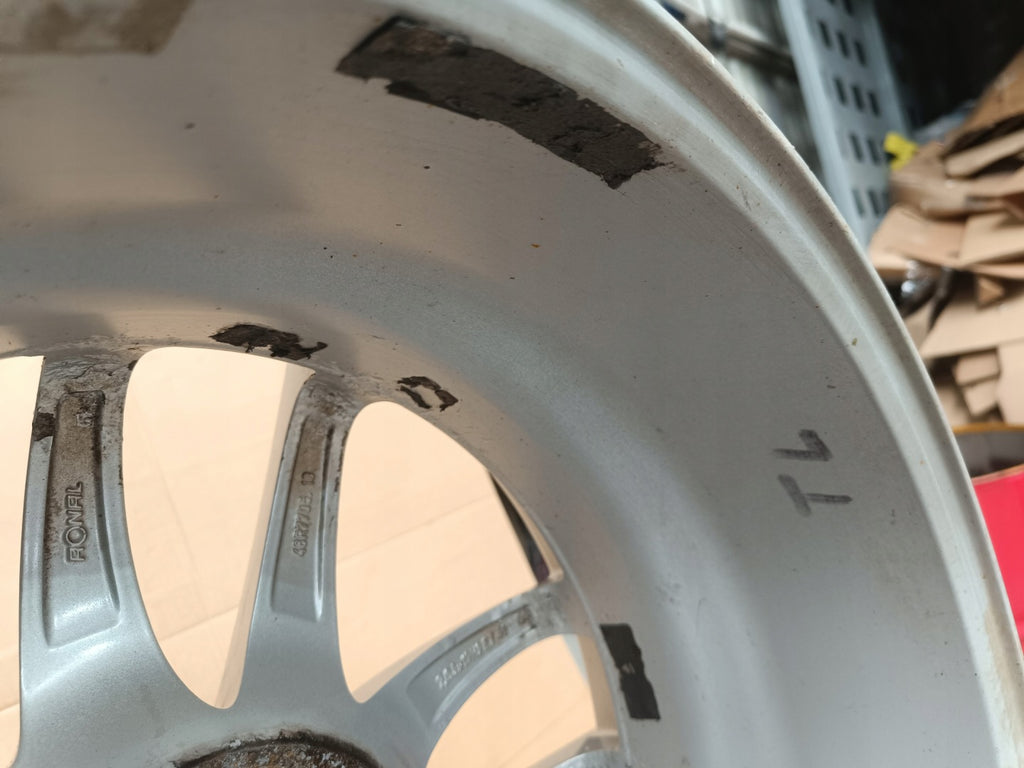 1x Alufelge 17 Zoll 7.0" 5x114.3 49ET Matt Silber KBA46325 46R7705 Rim Wheel FEL3393416831xq