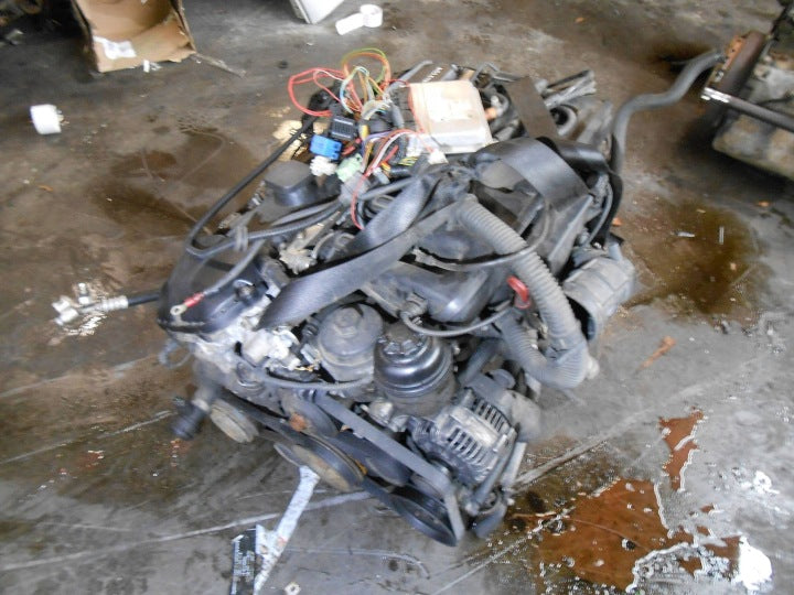 Motor BMW E46 M52E46 M52B22 Benzin Engine Unkomplett MOT1297907039xy