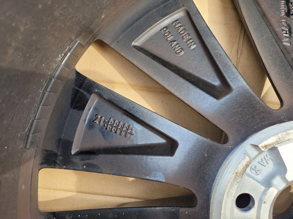 1x Alufelge 21 Zoll 8.5" 5x112 40ET Glanz Graphit 5LA601025BL Mg Enyaq Rim Wheel FEL7358098940hw