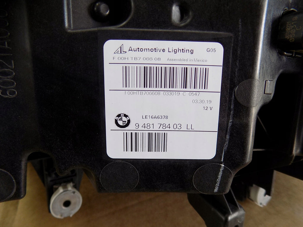 Frontscheinwerfer BMW X5 G05 948178403 Full LED Rechts Scheinwerfer Headlight SCH5437443442tc
