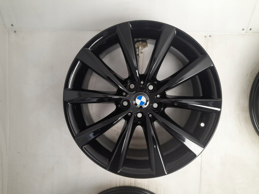 4x Alufelge 18 Zoll 8.0" 5x112 30ET Glanz Schwarz 6867338 BMW Rim Wheel FEL7600956406tz