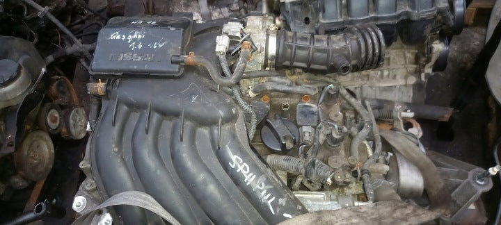 Motor Nissan Qashqai I HR16 1.6 Benzin Engine Komplett MOT9539931267hw