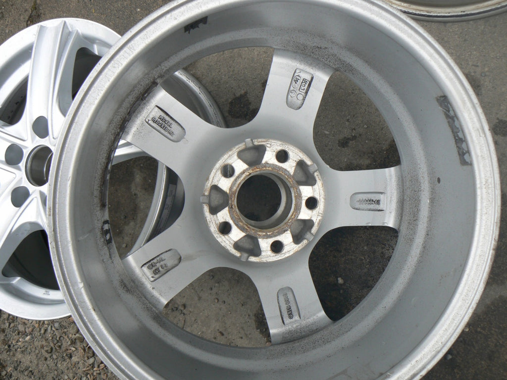4x Alufelge 16 Zoll 6.5" 5x112 40ET Glanz Silber KBA52707 Skoda I Rim Wheel FEL9957221956jt