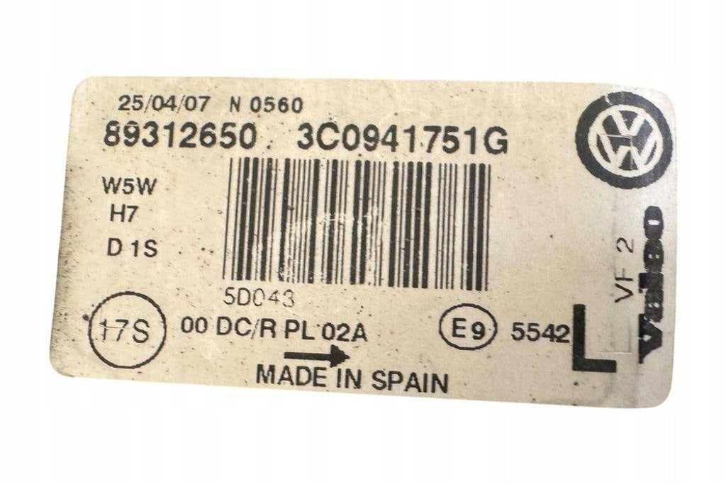 Frontscheinwerfer VW Passat B7 Alltrack 3C0941751G Links Scheinwerfer Headlight SCH6495744719vv