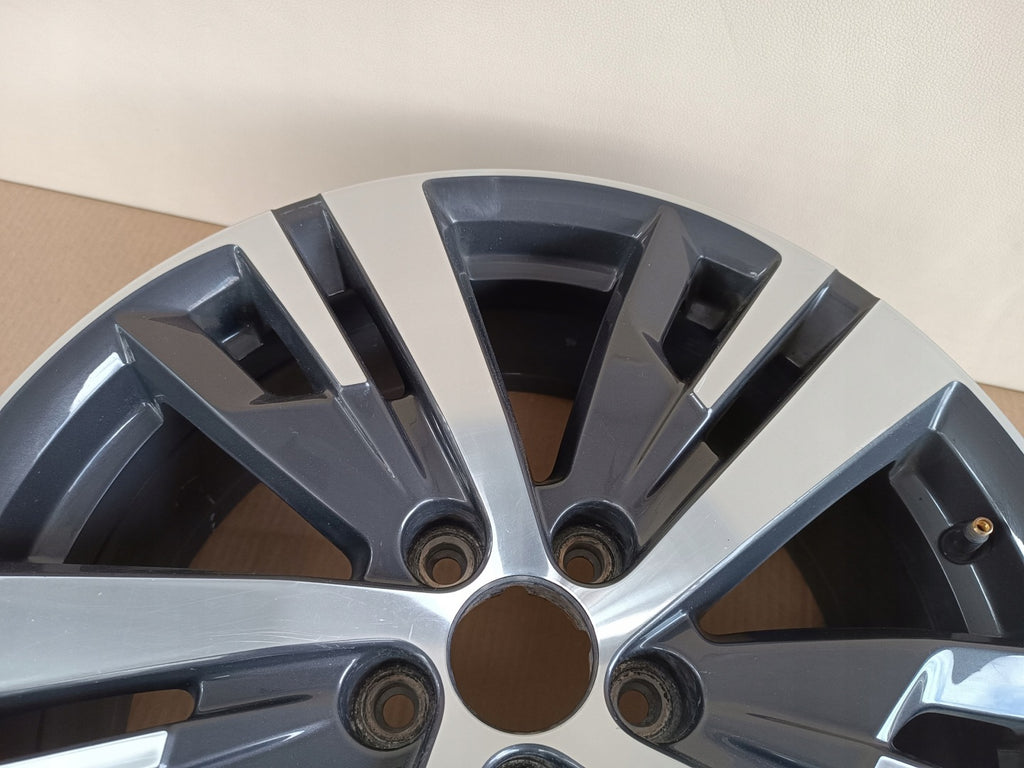 1x Alufelge 18 Zoll 7.5" 5x108 49ET 9809687377 Peugeot Rim Wheel FEL7911068432uj