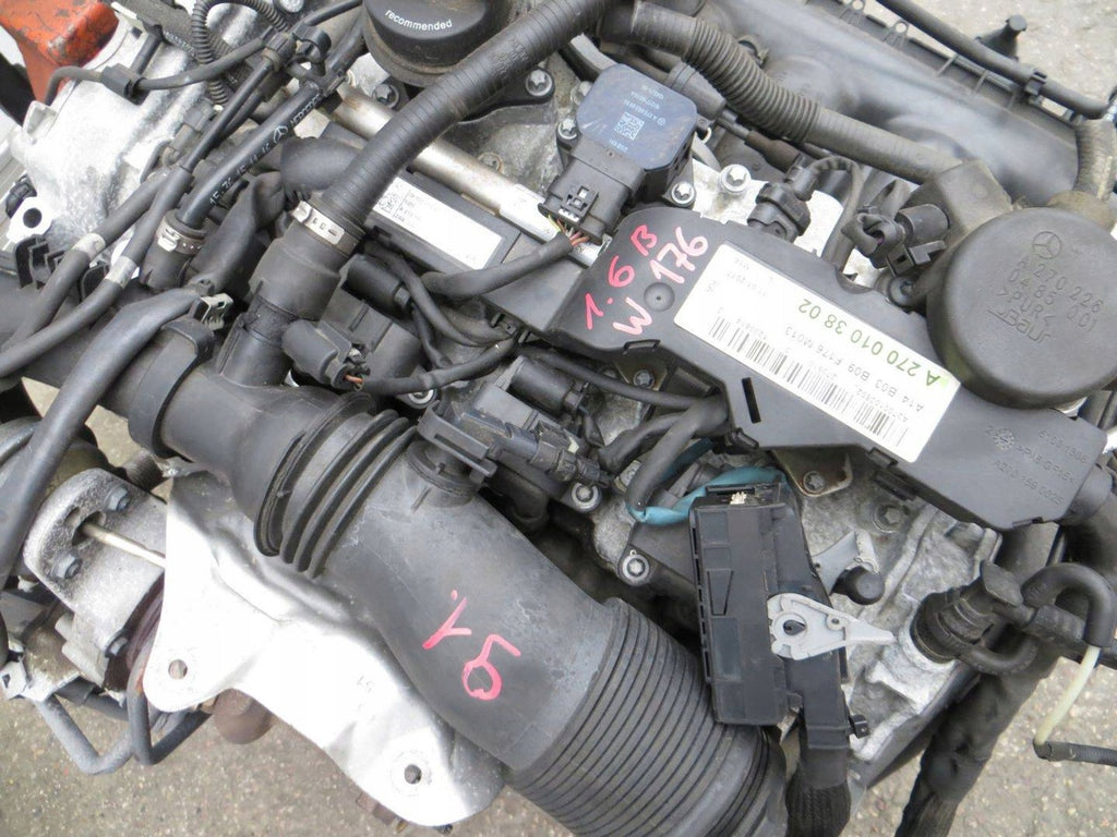 Motor Mercedes-Benz W176 270910 1.6 2017 Benzin Engine Unkomplett
