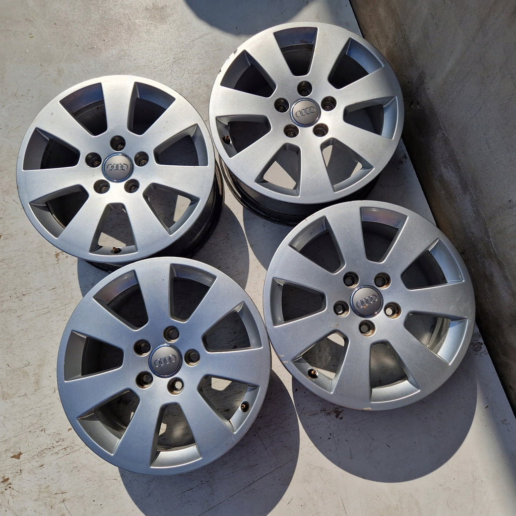 4x Alufelge 16 Zoll 6.5" 5x112 50ET 8P0601025A Audi A3 Rim Wheel