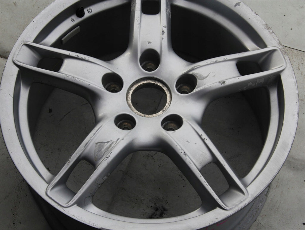 1x Alufelge 19 Zoll 9.0" 5x130 98736213800 Porsche Rim Wheel