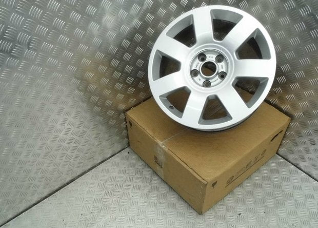 1x Alufelge 17 Zoll 8.0" 5x112 43ET 4E0601025S Audi A6 A8 Rim Wheel