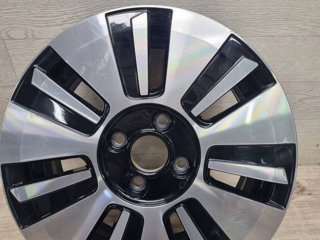1x Alufelge 15 Zoll 5.0" 4x100 35ET Glanz Schwarz 1S0601025AH VW Up Rim Wheel FEL5993693467mv