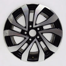 Load image into Gallery viewer, 1x Alufelge 16 Zoll 7.0&quot; 5x112 48ET Glanz Schwarz 5H0601025AC VW Golf Viii