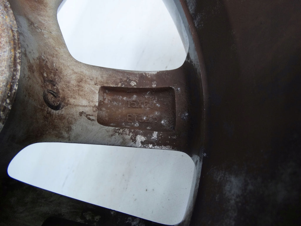 1x Alufelge 15 Zoll 6.0" 4x108 32ET J7BC-1007-EB Ford Rim Wheel