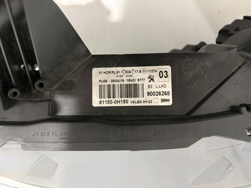 Frontscheinwerfer Peugeot 108 81150-0H150 Links Scheinwerfer Headlight SCH5936992921ds