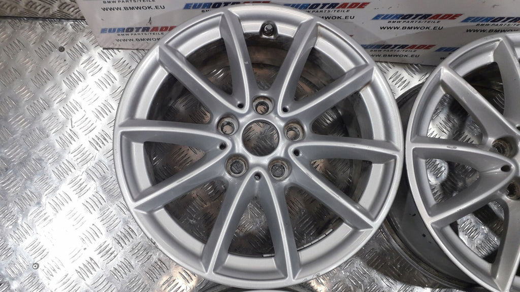 4x Alufelge 16 Zoll 7.0" 5x112 52ET 6855080 BMW F45 F46 Rim Wheel FEL3034950942qk