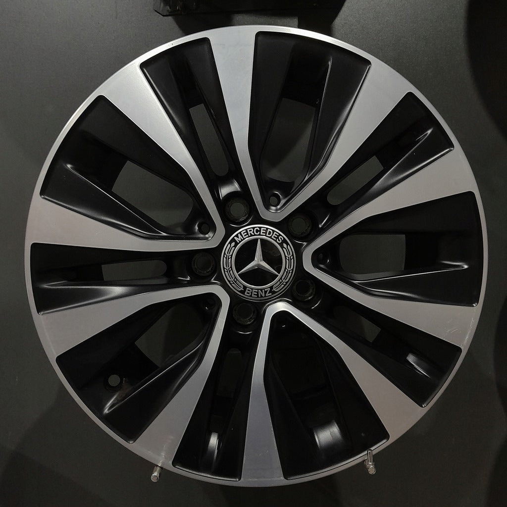 4x Alufelge 16 Zoll 6.5" 5x112 44ET Matt Schwarz A1774010000 Mercedes-Benz W177 FEL4061750551jq