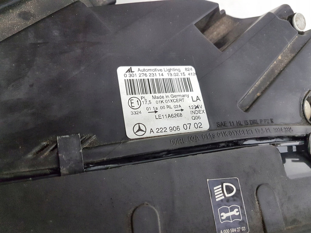 Frontscheinwerfer Mercedes-Benz W222 A2229060702 A2229060802 LED Ein Satz SCH9650224998wq