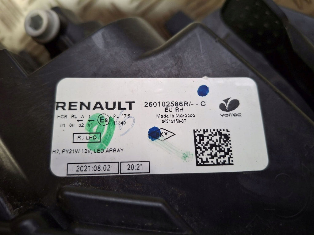 Frontscheinwerfer Dacia Sandero III Logan Jogger 260102586R Full LED Rechts