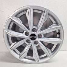 Laden Sie das Bild in den Galerie-Viewer, 4x Alufelge 17 Zoll 7.0" 5x112 34ET Glanz Silber 80A601025J Audi Rim Wheel FEL2071364829bw