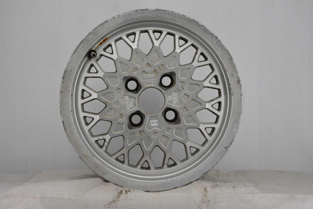 1x Alufelge 14 Zoll 6.0" 4x108 32ET Glanz Silber Ford Rim Wheel