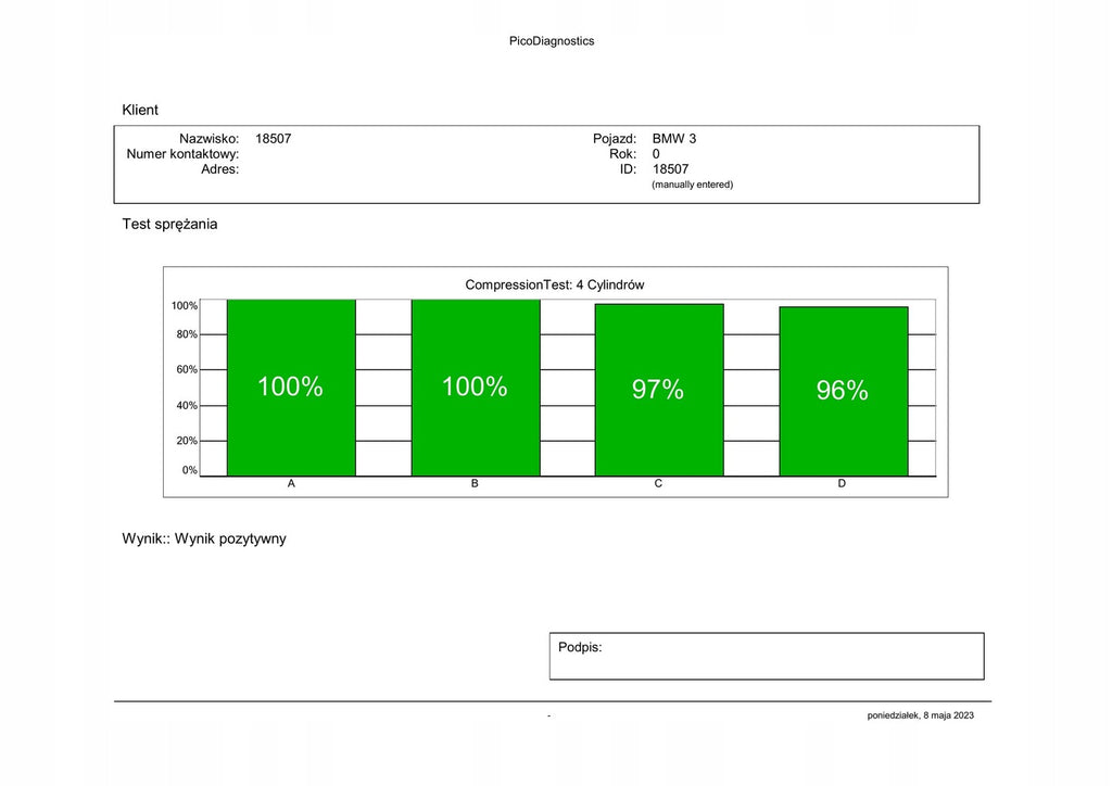 Motor BMW E46 204D4 2.0 150PS 110kW 2002 Diesel Engine Unkomplett