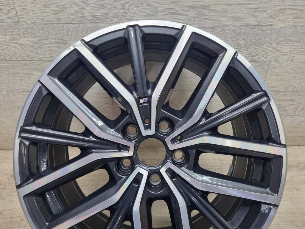 1x Alufelge 18 Zoll 7.5" 5x112 50ET Glanz Schwarz 6891179 BMW X1 Mg Rim Wheel FEL8998874938bu